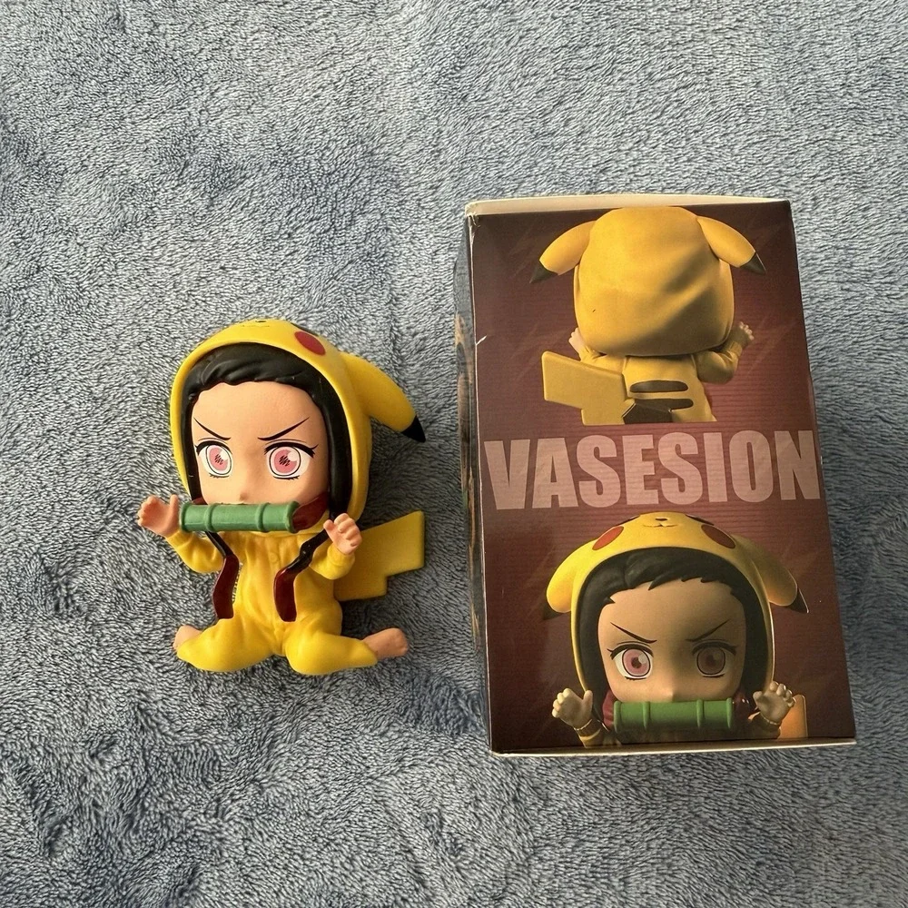 Anime Action Figures | Pikachu Cosplay | Anime Character Collection Birthday Gif